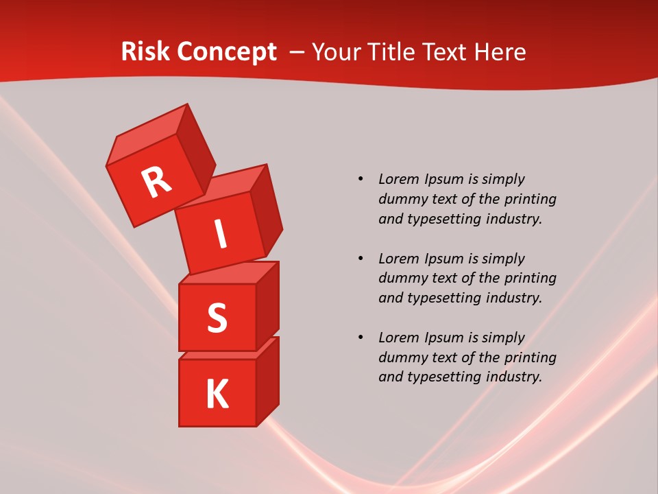 Curve Background Style PowerPoint Template