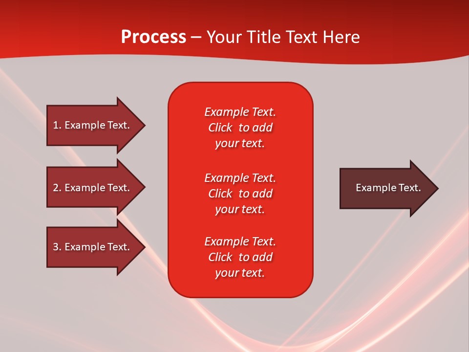 Curve Background Style PowerPoint Template