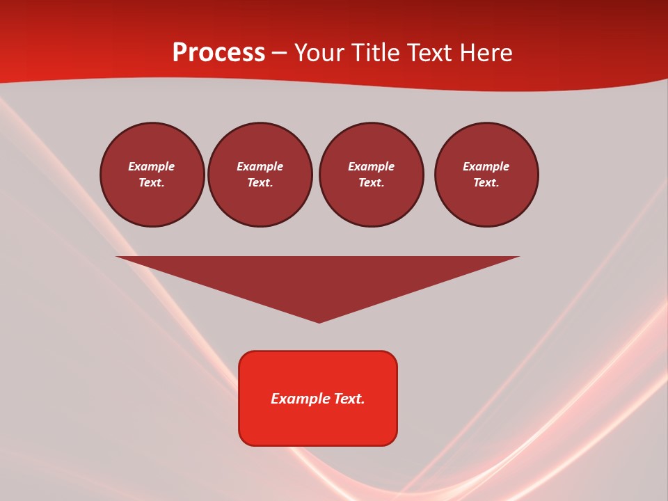 Curve Background Style PowerPoint Template