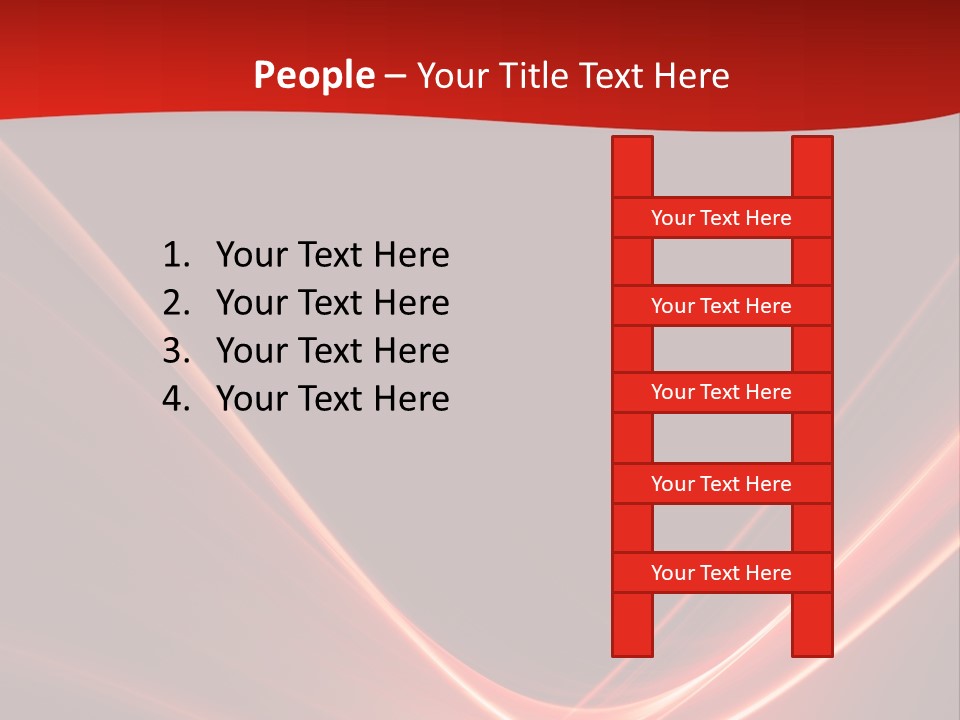 Curve Background Style PowerPoint Template