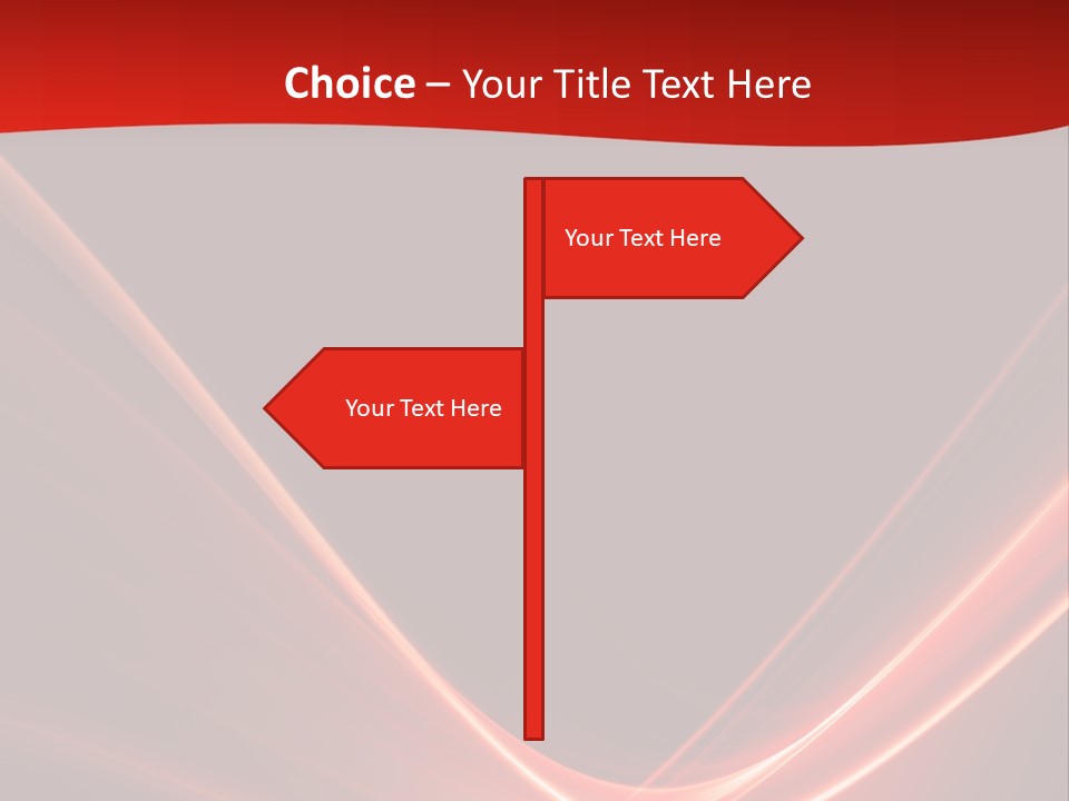 Curve Background Style PowerPoint Template