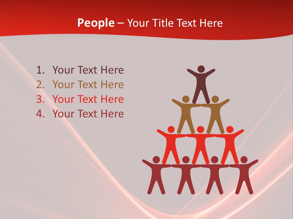 Curve Background Style PowerPoint Template