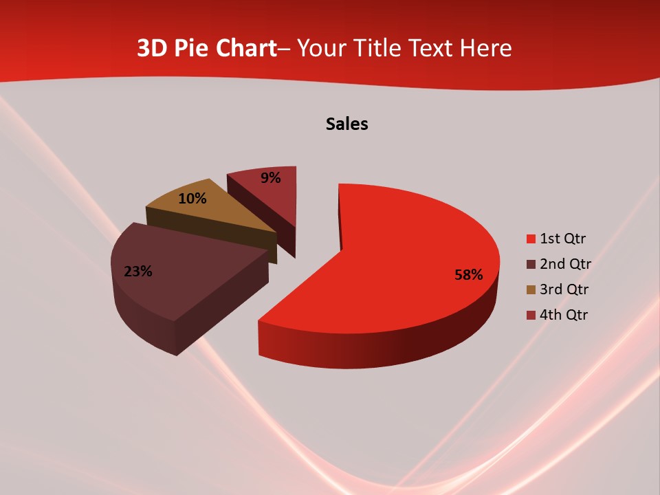 Curve Background Style PowerPoint Template