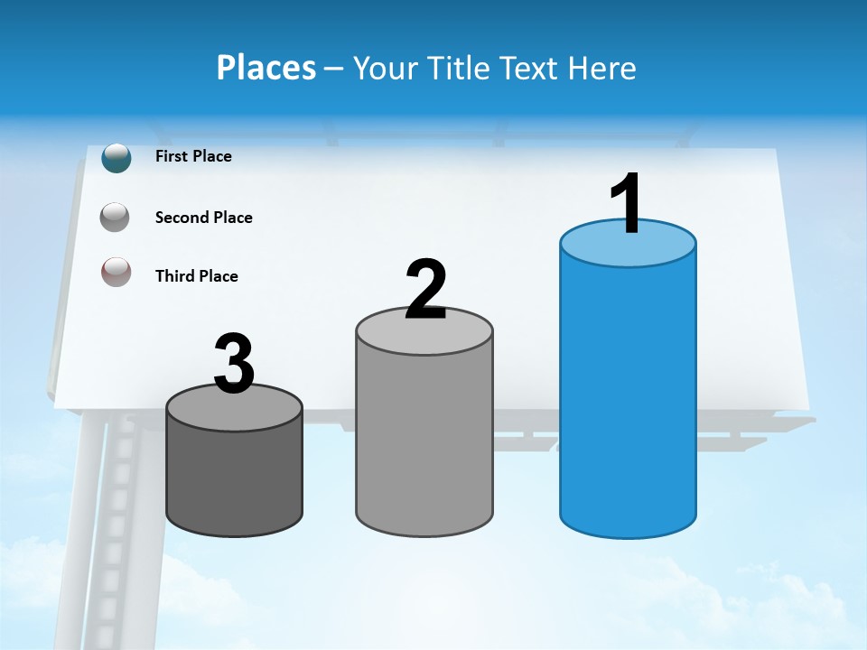 Publicity Promotion Sign PowerPoint Template