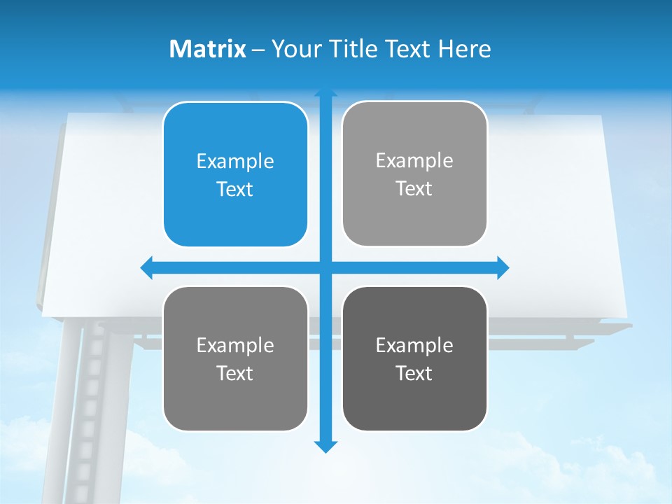 Publicity Promotion Sign PowerPoint Template