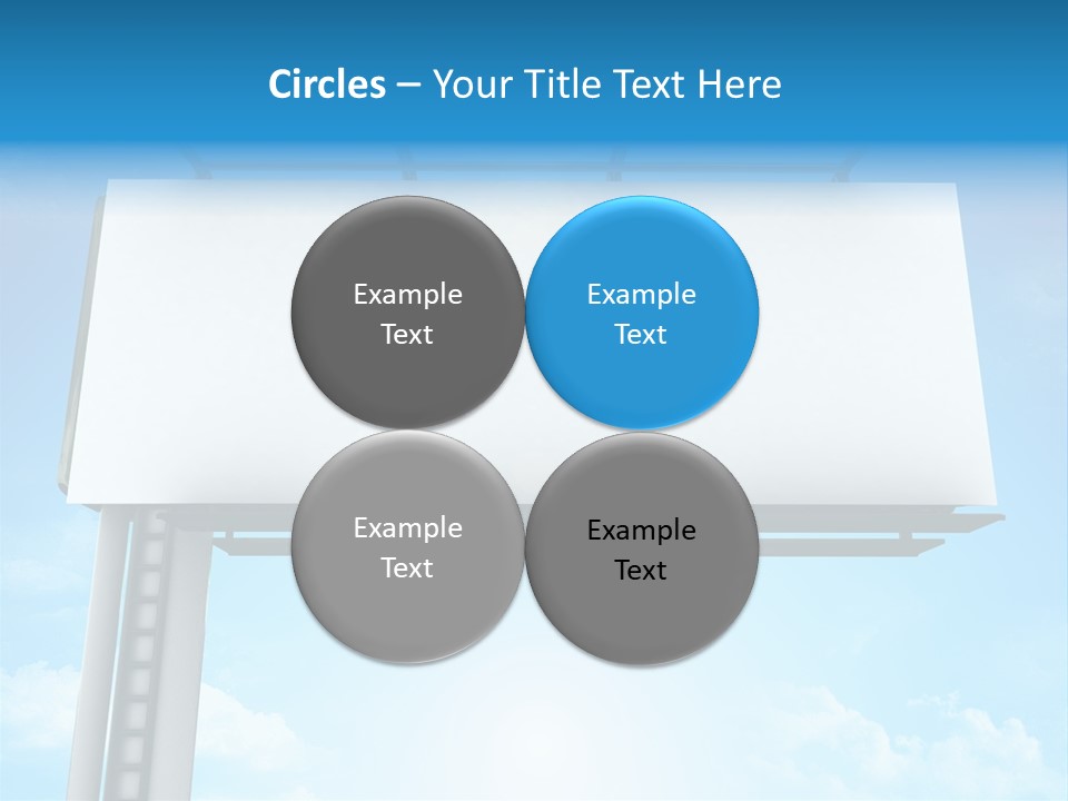 Publicity Promotion Sign PowerPoint Template