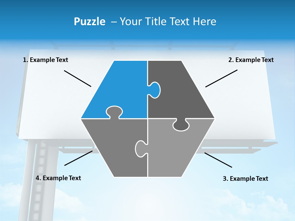 Publicity Promotion Sign PowerPoint Template