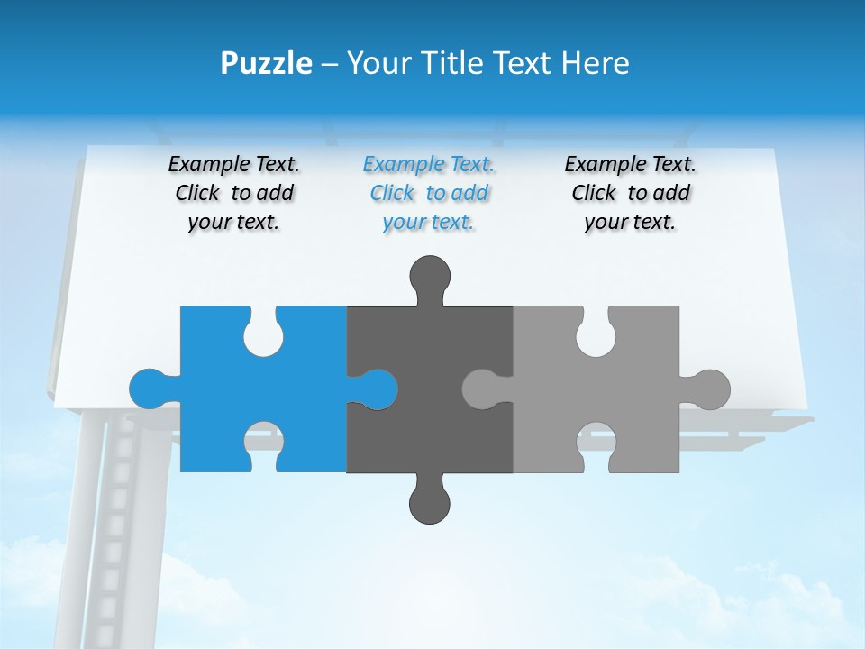 Publicity Promotion Sign PowerPoint Template