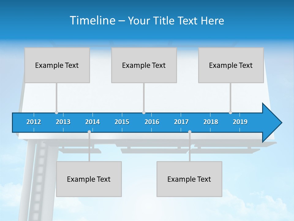 Publicity Promotion Sign PowerPoint Template