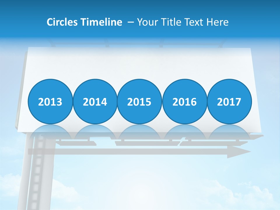 Publicity Promotion Sign PowerPoint Template