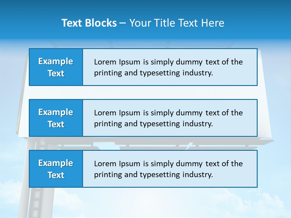 Publicity Promotion Sign PowerPoint Template