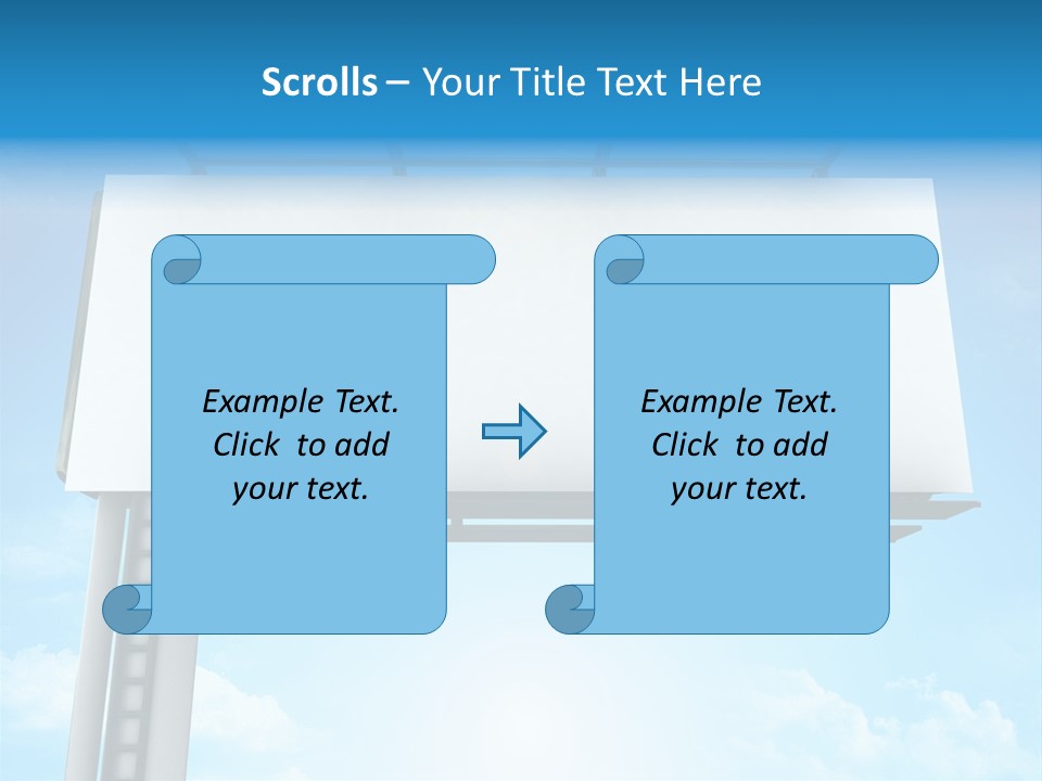 Publicity Promotion Sign PowerPoint Template