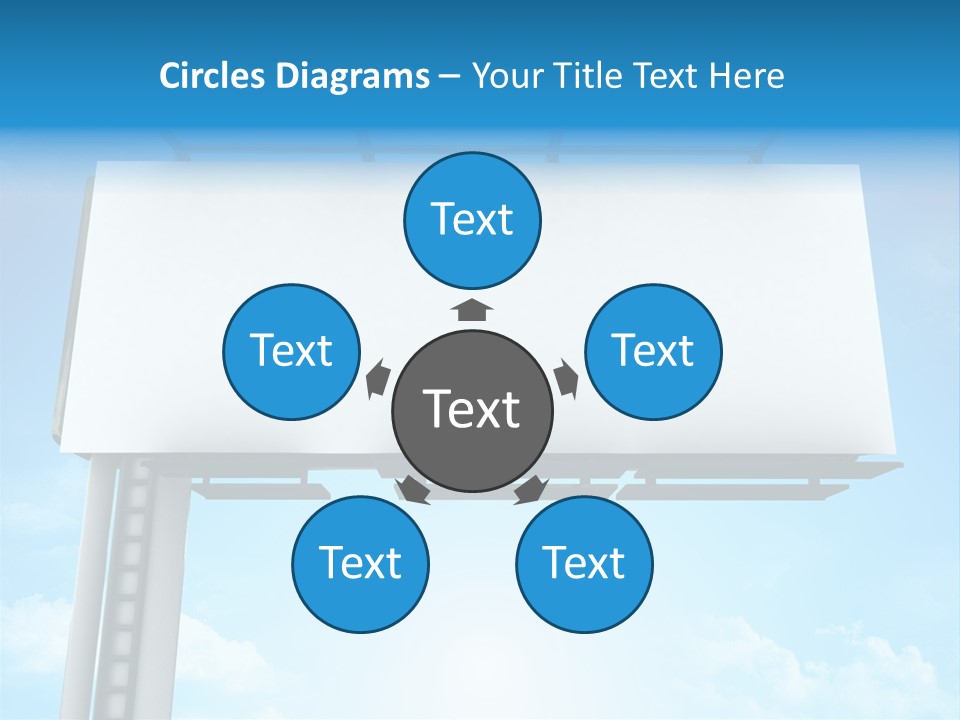 Publicity Promotion Sign PowerPoint Template