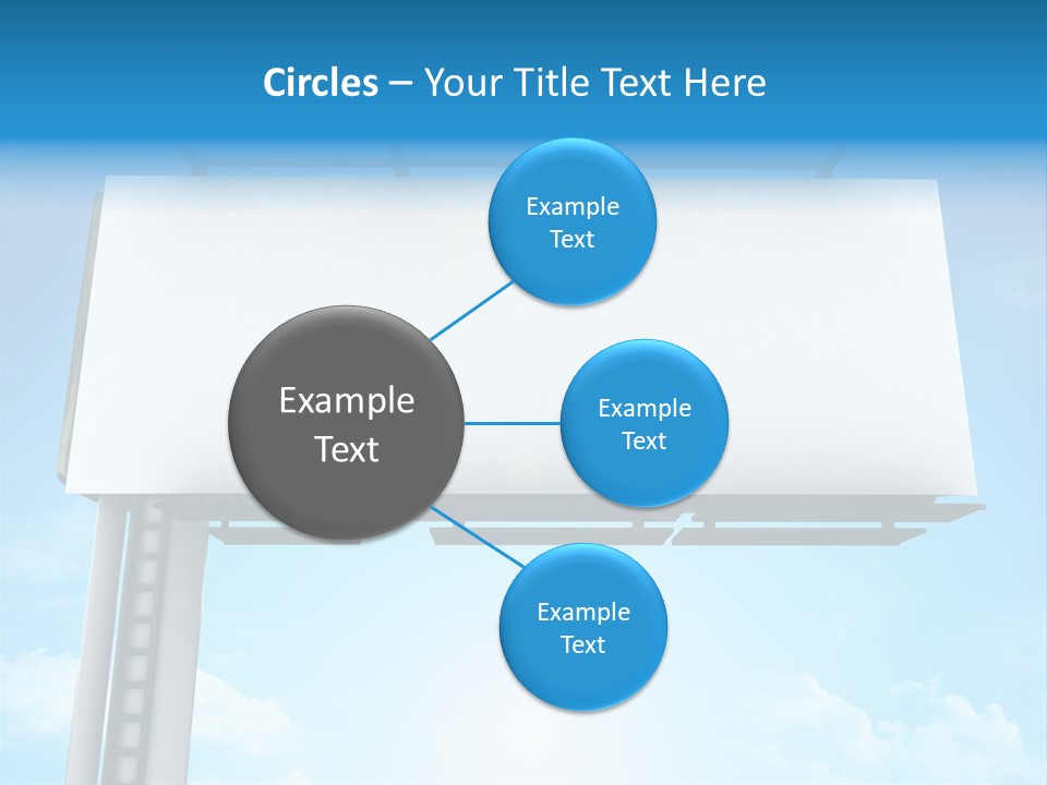 Publicity Promotion Sign PowerPoint Template