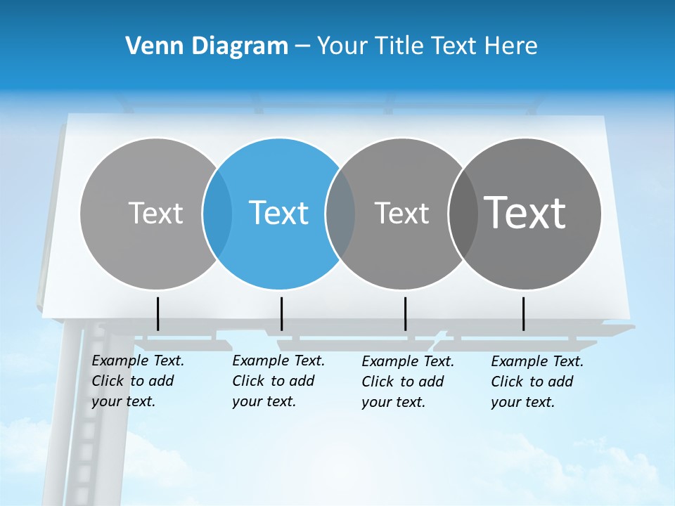 Publicity Promotion Sign PowerPoint Template