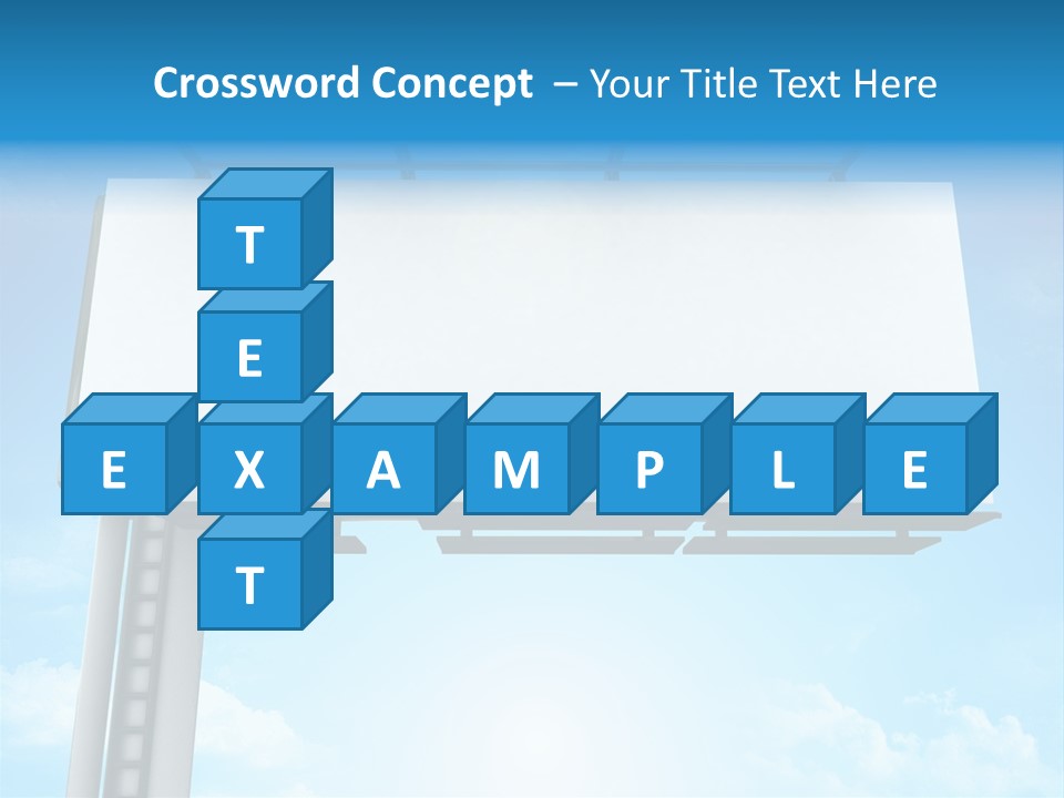 Publicity Promotion Sign PowerPoint Template