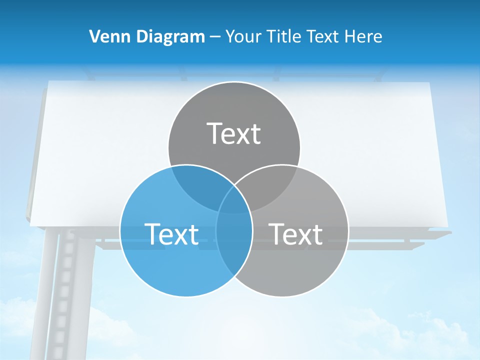 Publicity Promotion Sign PowerPoint Template