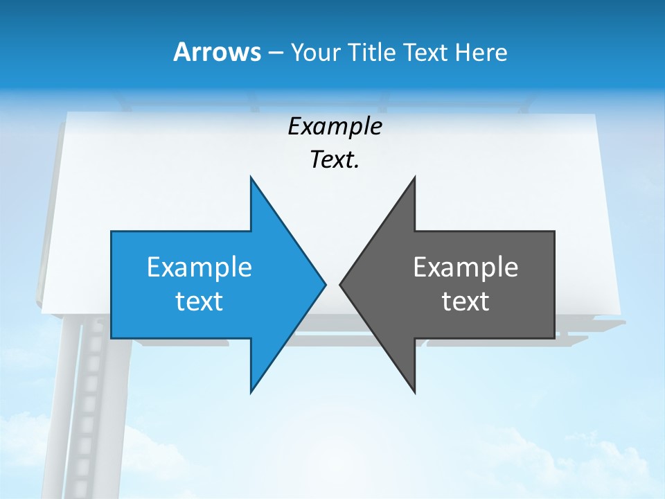 Publicity Promotion Sign PowerPoint Template