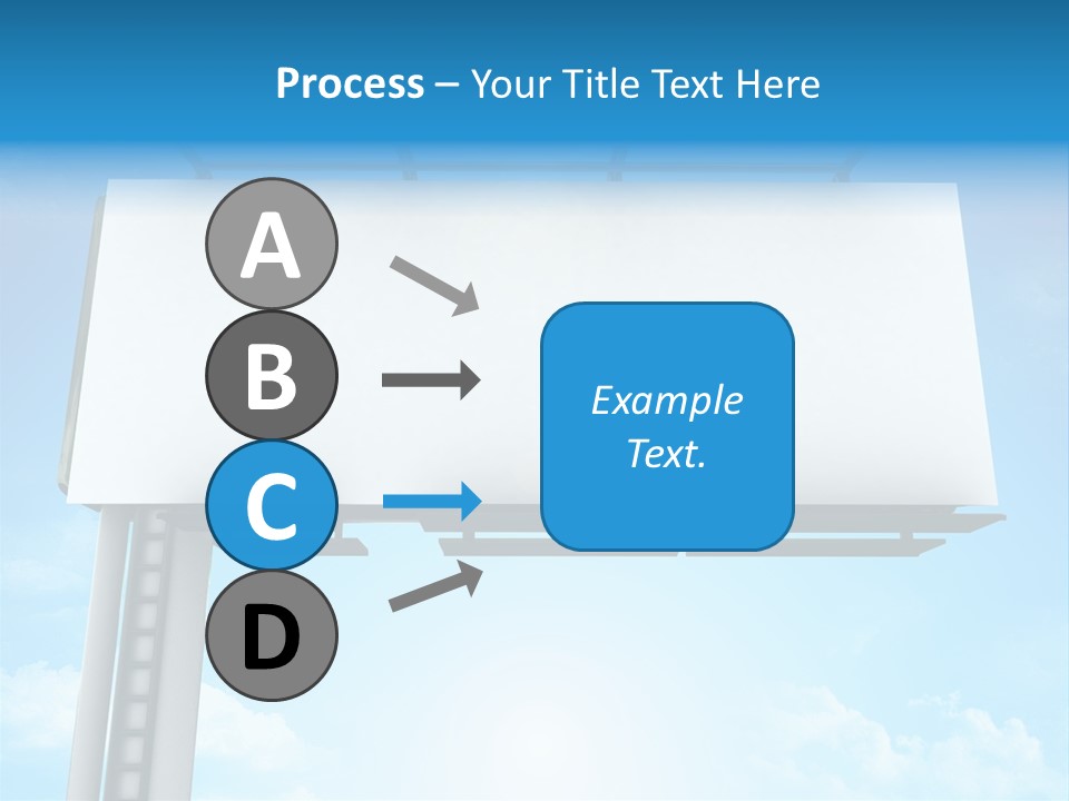 Publicity Promotion Sign PowerPoint Template
