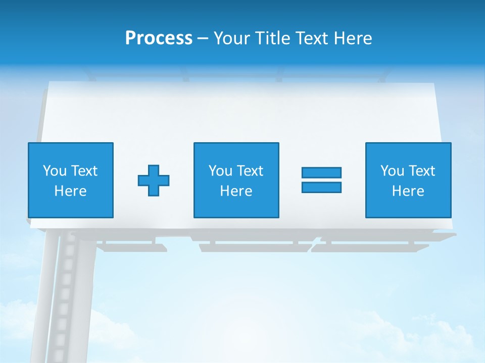 Publicity Promotion Sign PowerPoint Template