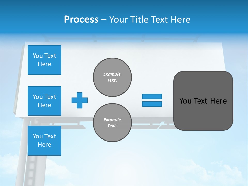 Publicity Promotion Sign PowerPoint Template