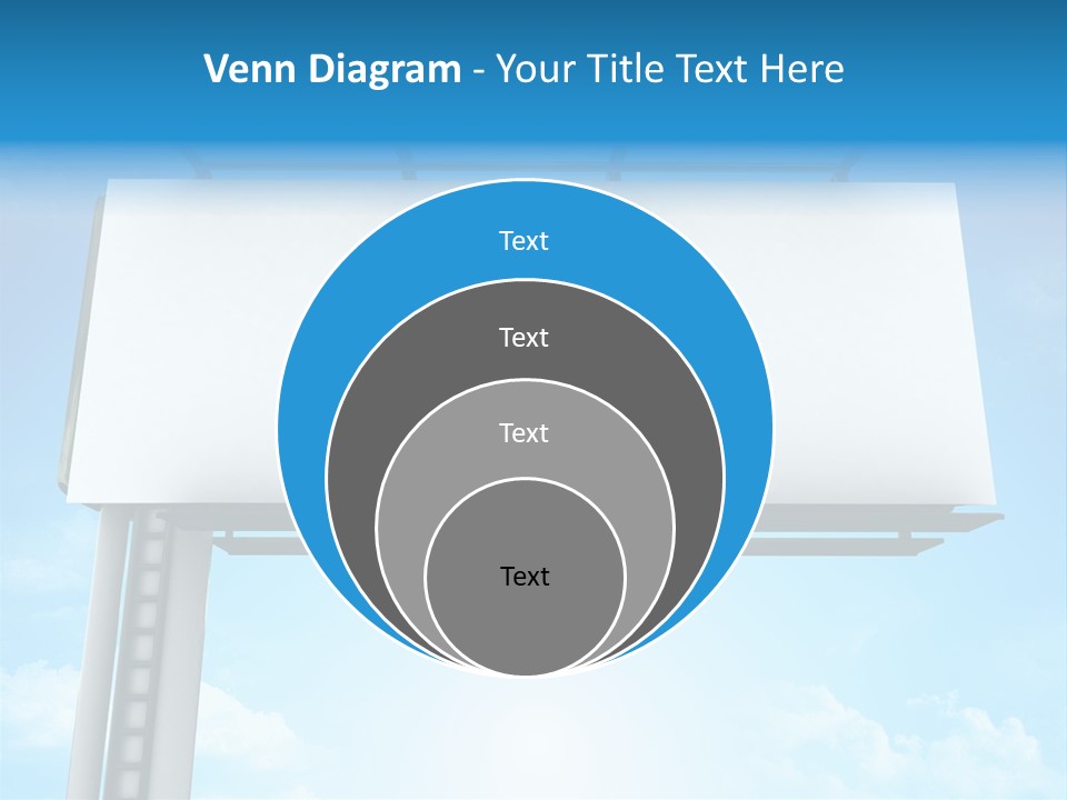 Publicity Promotion Sign PowerPoint Template