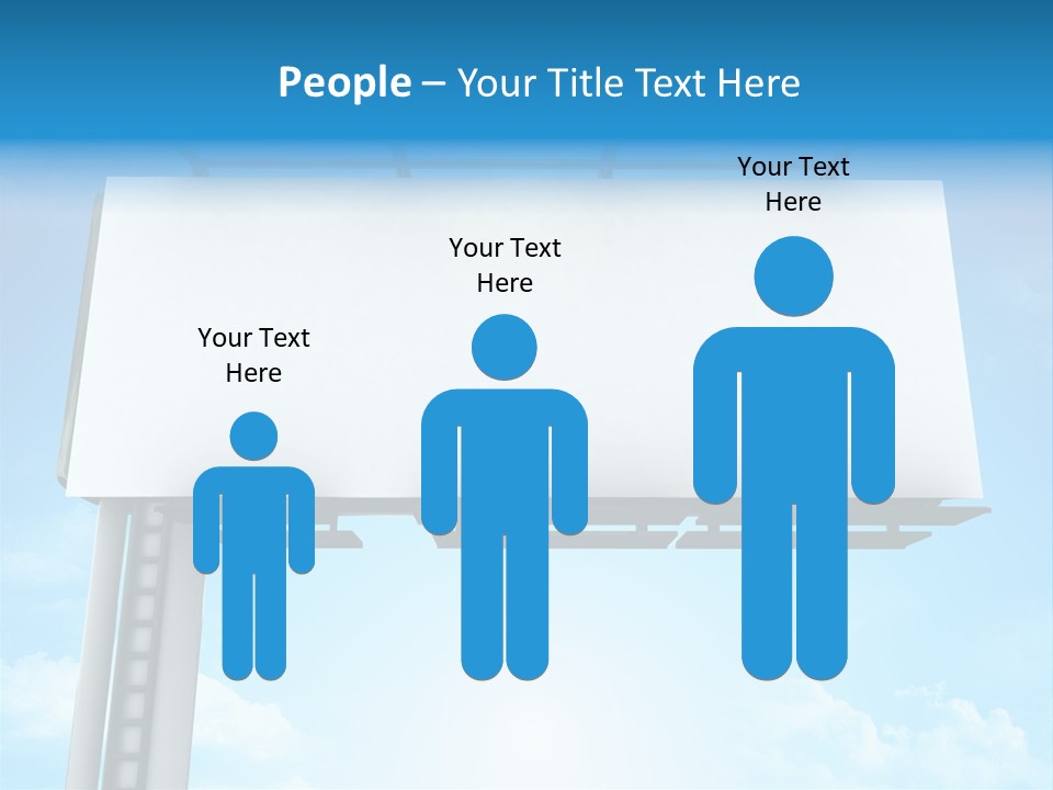 Publicity Promotion Sign PowerPoint Template