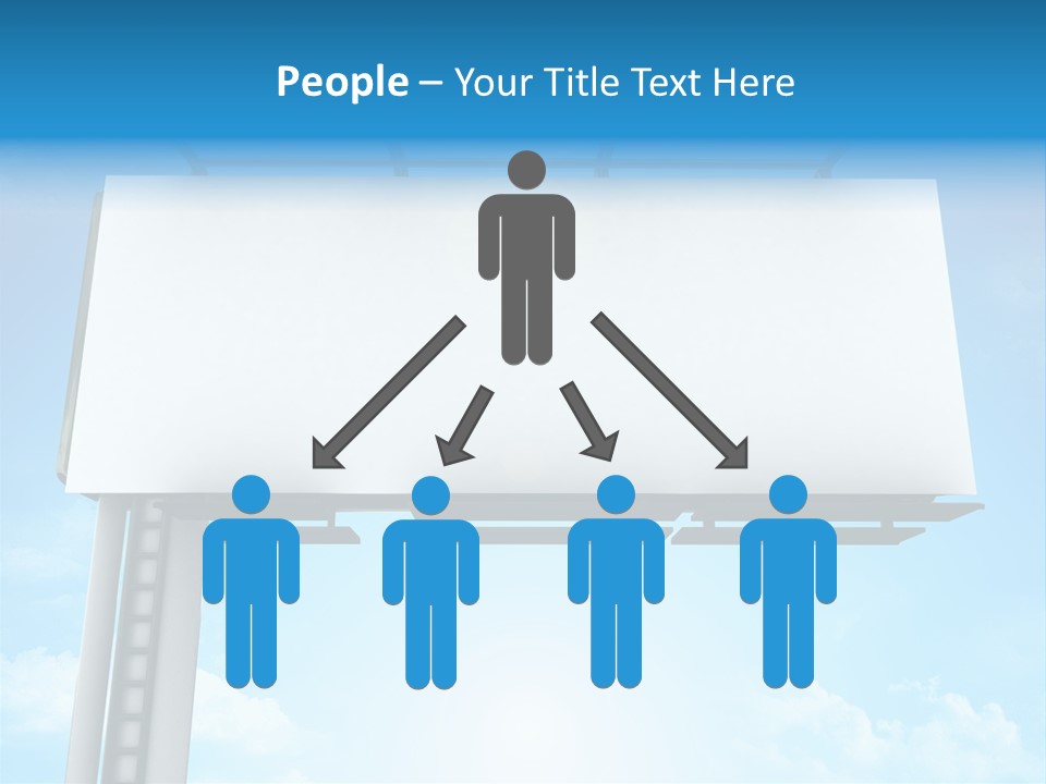 Publicity Promotion Sign PowerPoint Template