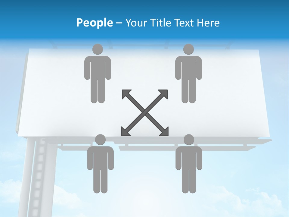 Publicity Promotion Sign PowerPoint Template