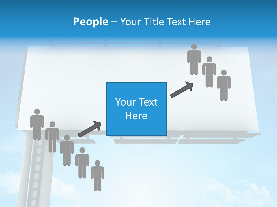 Publicity Promotion Sign PowerPoint Template