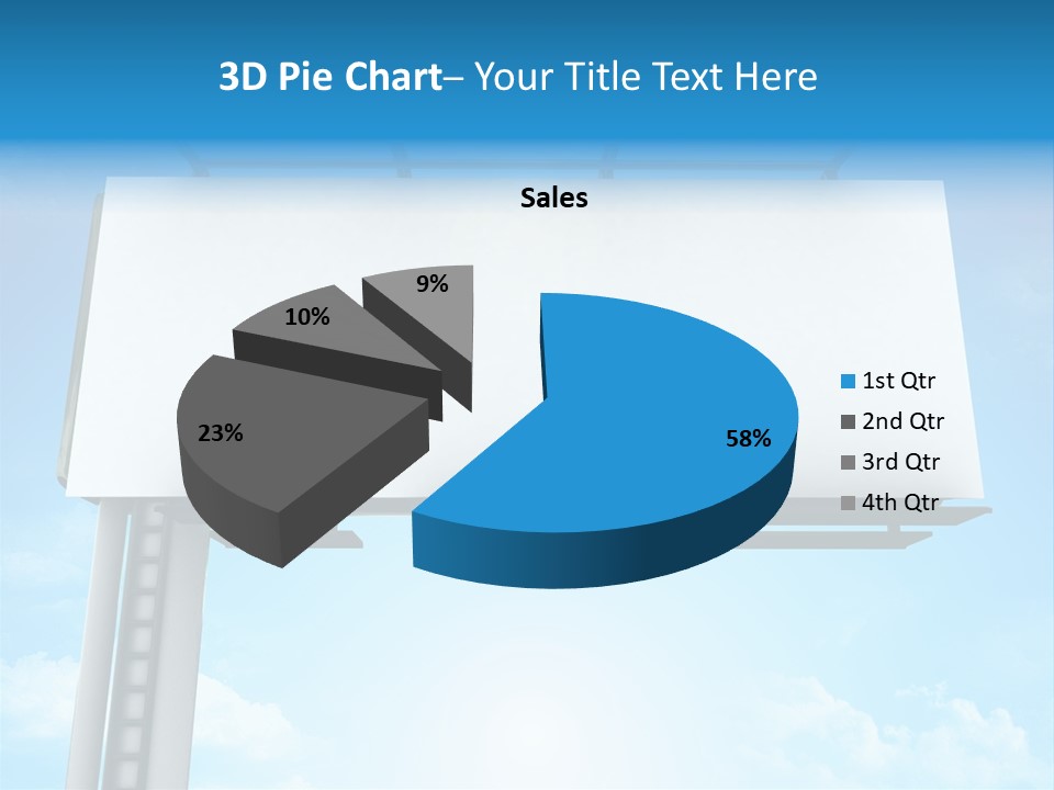 Publicity Promotion Sign PowerPoint Template