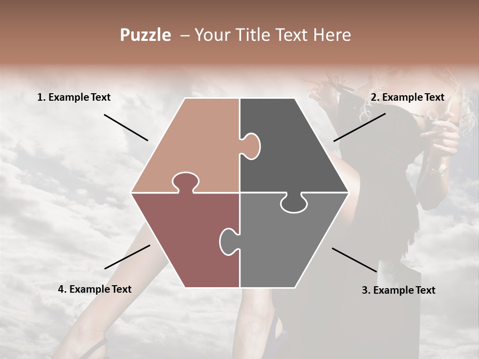 Skincare Style Clothes PowerPoint Template