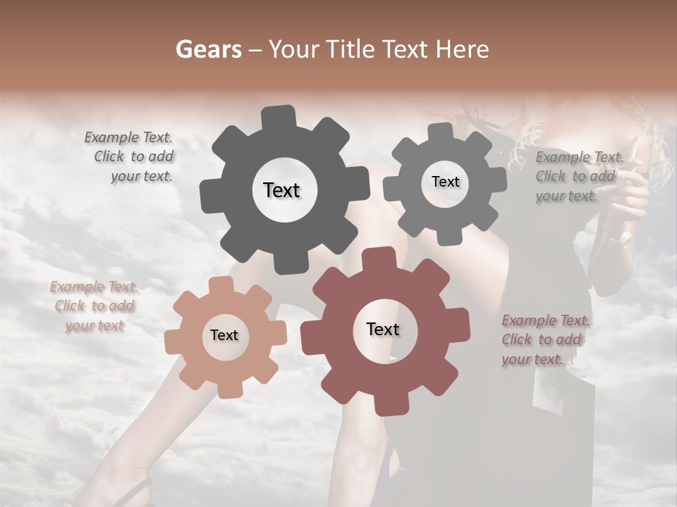 Skincare Style Clothes PowerPoint Template