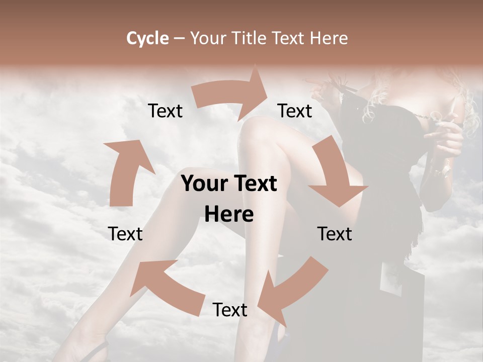 Skincare Style Clothes PowerPoint Template