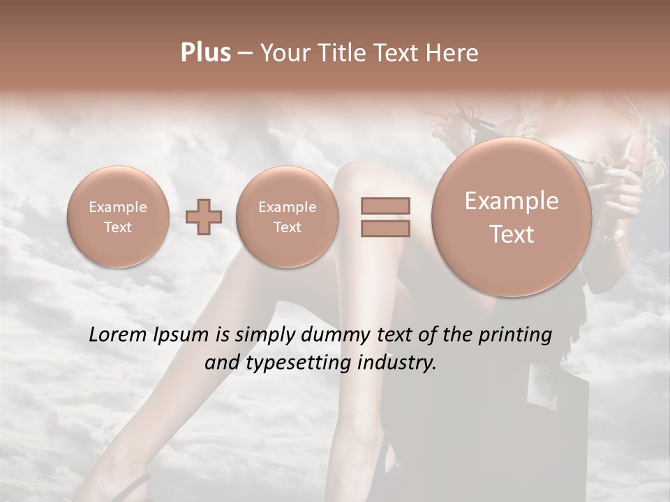 Skincare Style Clothes PowerPoint Template