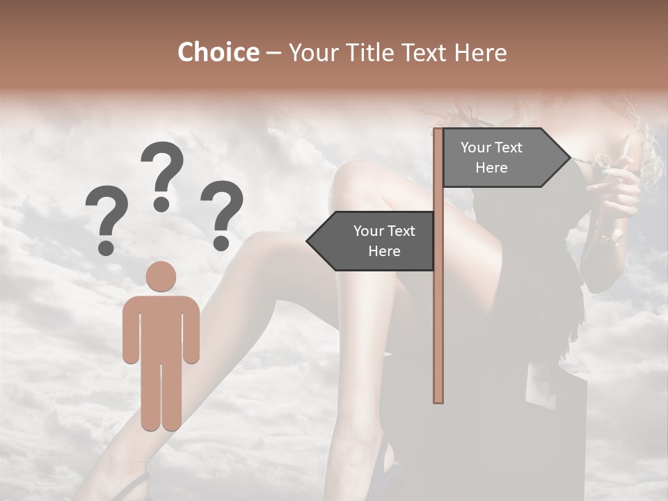 Skincare Style Clothes PowerPoint Template