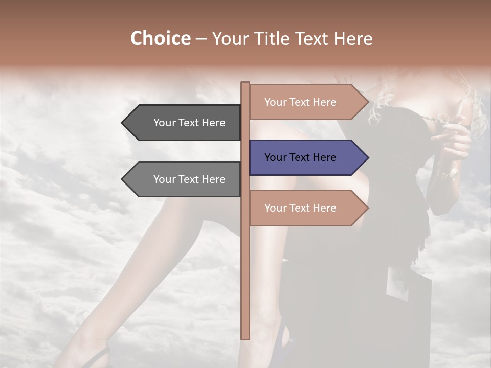 Skincare Style Clothes PowerPoint Template