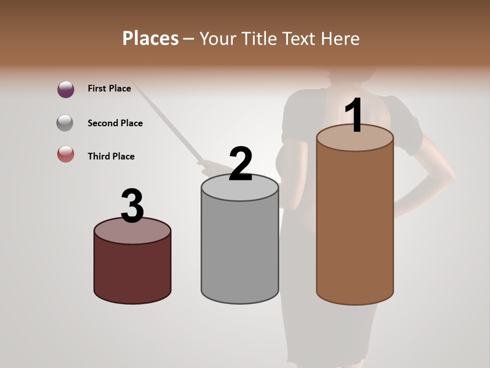 Scholastic Girl Female PowerPoint Template