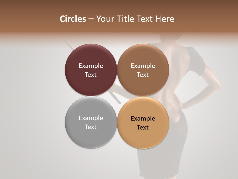 Scholastic Girl Female PowerPoint Template