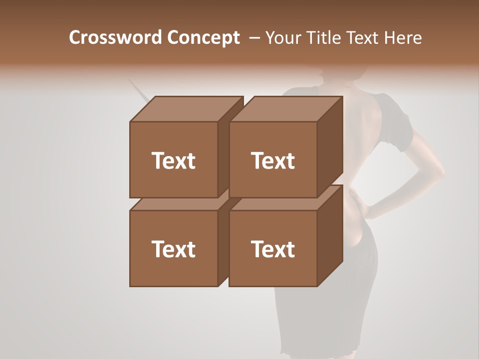 Scholastic Girl Female PowerPoint Template