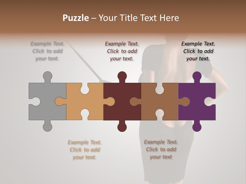 Scholastic Girl Female PowerPoint Template