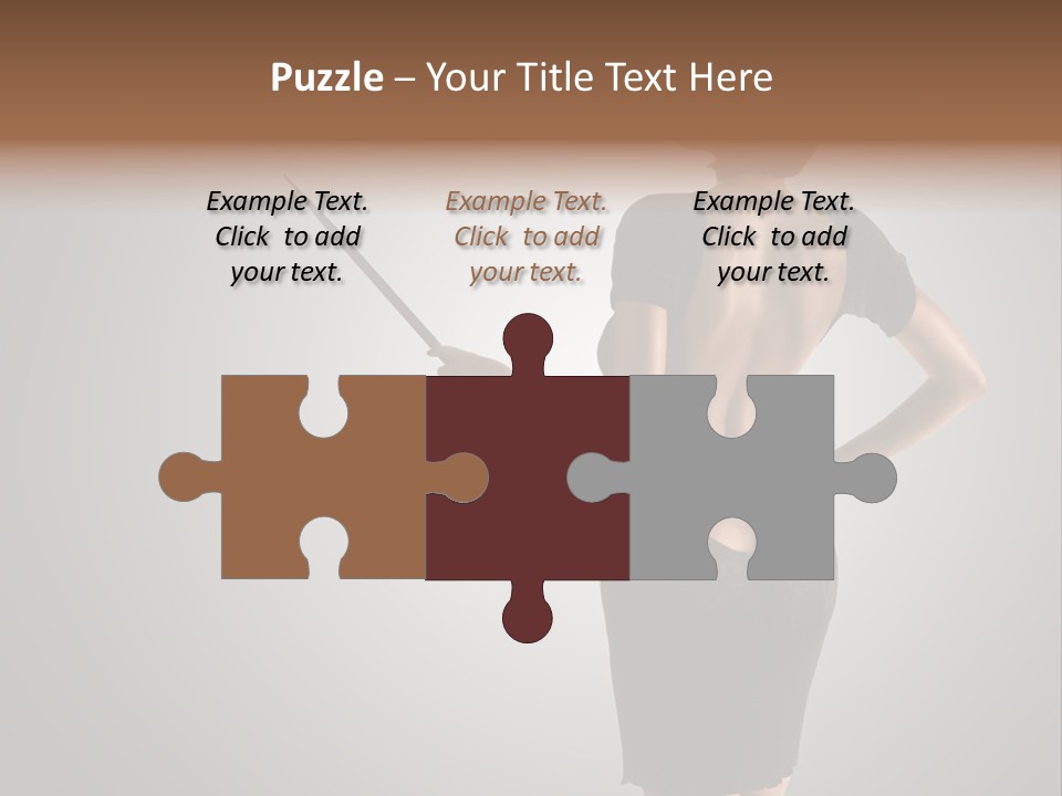 Scholastic Girl Female PowerPoint Template