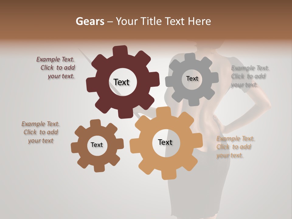 Scholastic Girl Female PowerPoint Template