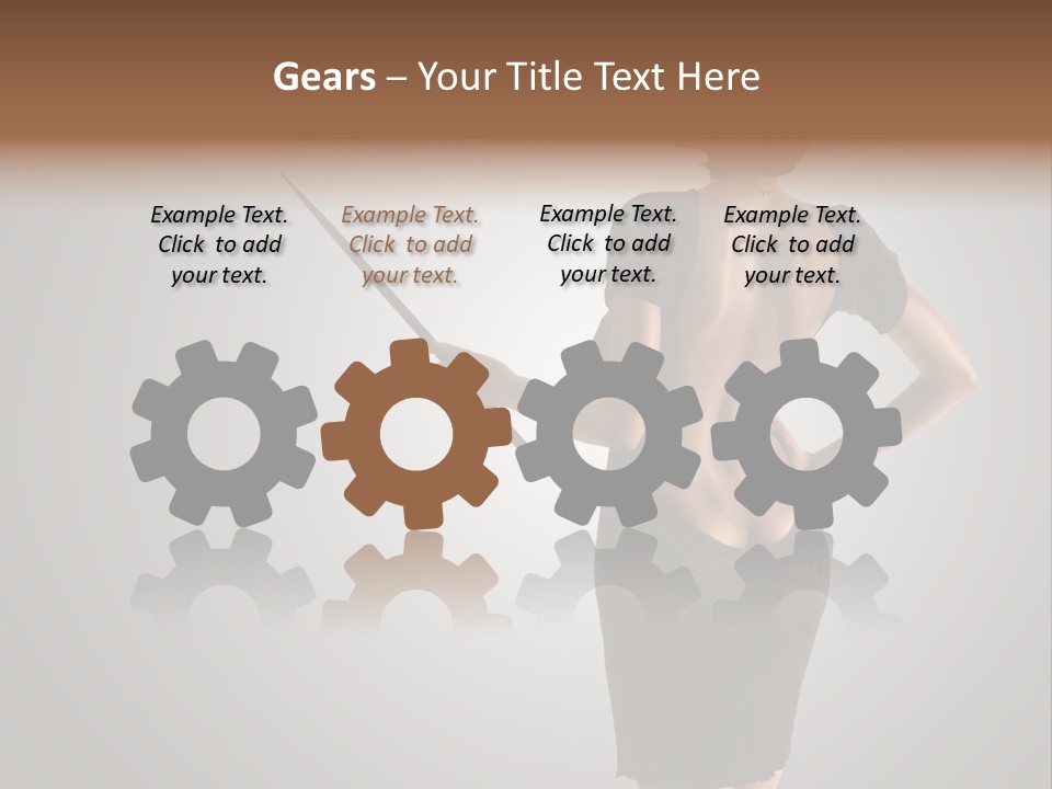 Scholastic Girl Female PowerPoint Template