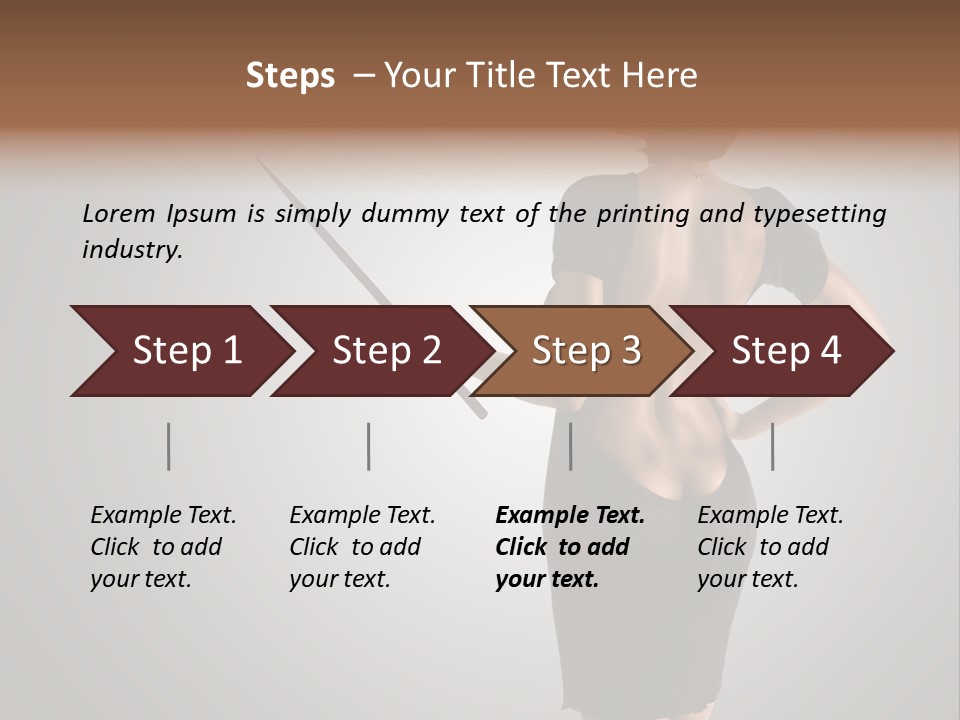Scholastic Girl Female PowerPoint Template