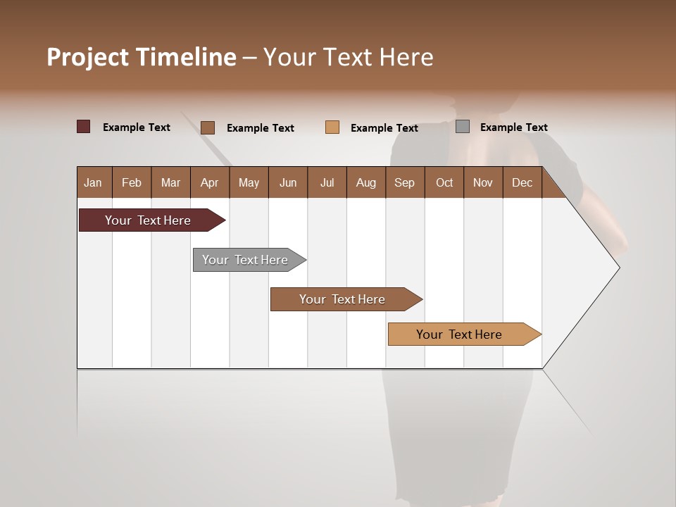 Scholastic Girl Female PowerPoint Template