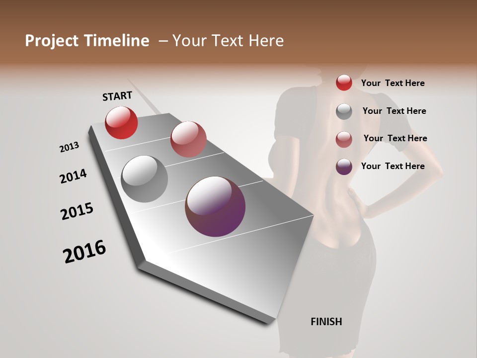 Scholastic Girl Female PowerPoint Template