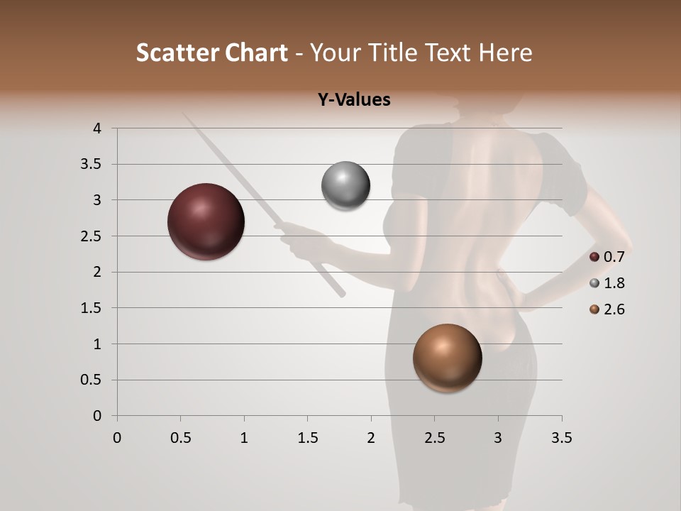 Scholastic Girl Female PowerPoint Template