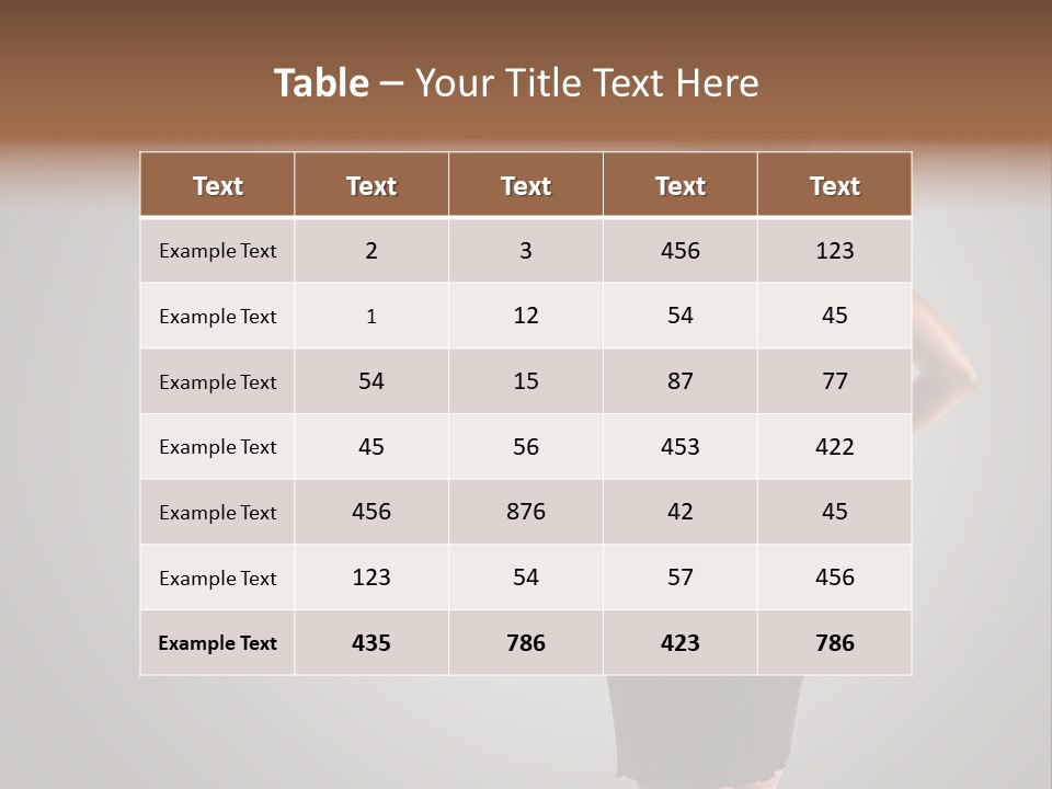 Scholastic Girl Female PowerPoint Template