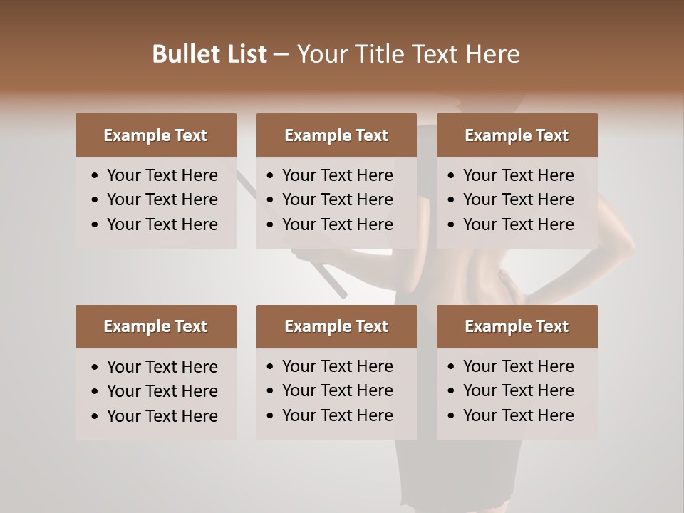 Scholastic Girl Female PowerPoint Template